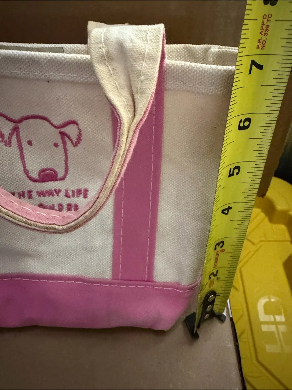 LL Bean Boat and Tote Bag w/ Dog & Maine Slogan Embroidery *Storage Clean Out!* - Picture 14 of 15